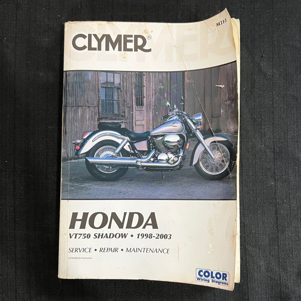 Clymer Honda VT750 Shadow 1998-2003 Service Repair Manual M314 ACE Spirit Deluxe